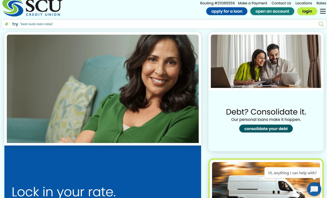 SCU Credit Union – scucu.org