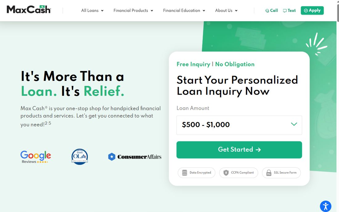 Max Cash – maxcash.com