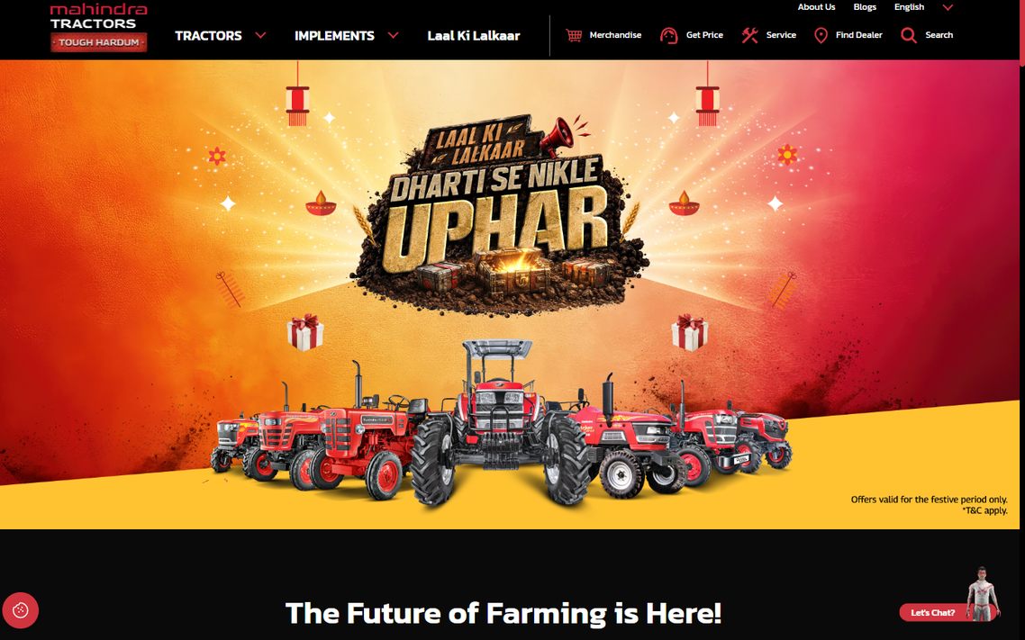 Mahindra – mahindratractor.com